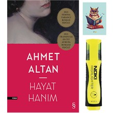 Hayat Hanım-Ahmet Altan-Everest Yayınları-Sarı Fosforlu Kalem-Not Defteri Seti