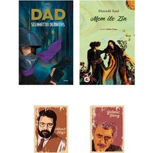 Dara Yayınları Selahattin Demirtaş Kitapları - Dad - Mem ile Zin - Yılmaz Güney Ahmet Kaya Not defteri seti