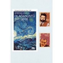 Dara Yayınları Olağanüstü Bir Gece - Stefan Zweig - Roman Seti - Yılmaz Güney Ahmet Kaya Not Defterli