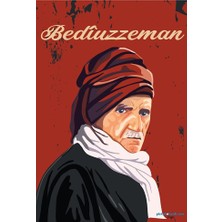 Zerya Saidi Nursi Posteri - Postera Seidê Kurdî - Bediüzzeman Posteri