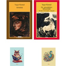 Teneke - Üç Anadolu Efsanesi - Yaşar Kemal - Yapı Kredi Yayınları - Not Defterli Seti