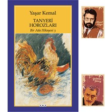 Yapı Kredi Yayınları Bir Ada Hikayesi 3 - Tanyeri Horozları Yaşar Kemal Yapı Kredi - A. Kaya Y. Güneyli Not Defteri Seti