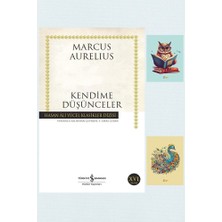 Türkiye İş Bankası Kültür Yayınları Kendime Düşünceler - Hasan Âli Yücel Klasikleri - Marcus Aurelius - 9786052954027 (2 Not Defterli)