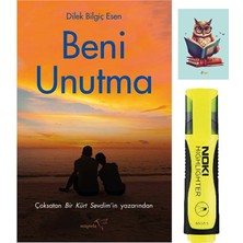 Beni Unutma-Dilek Bilgiç Esen-Müptela Yayınları-Sarı Fosforlu Kalem-Not Defteri Seti