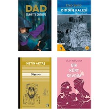 Dara Yayınları Dad - Selahattin Demirtaş Kitapları - Bir Kürt Sevdim - Dımdım Kalesi - Nişancı - Not defteri seti