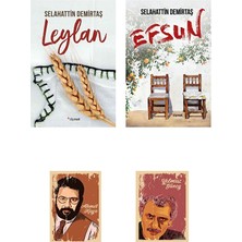 Dipnot Yayınları Selahattin Demirtaş Efsun - Leylan Roman Seti (2 Not Defterli)