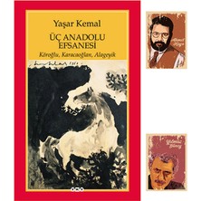 Üç Anadolu Efsanesi - Yaşar Kemal - Yapı Kredi Yayınları - A. Kaya Y. Güneyli Not Defteri Seti