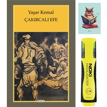 Çakırcalı Efe - Yaşar Kemal - Yapı Kredi Yayınları - Sarı Fosforlu Kalem - Not Defterli Seti