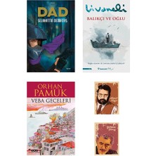 Dara Yayınları Selahattin Demirtaş Kitapları Dad - Veba Geceleri -Balıkçı ve Oğlu Zülfü Livaneli Defterli özel seti