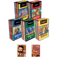 Dara Yayınları Ingilizce Hikaye Seti (Stage 1-2-3-4-5) 9916027684769 Özel Not Defterli (50 kitap)