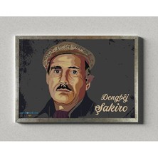 Zerya Postera Dengbêj Şakiro - Dengbêj Şakiro Çerçeveli Posteri (32X47 cm Çerçeveli)