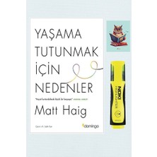 Dara Yayınları Yaşama Tutunmak Için Nedenler 9786051982656 - Domingo - Matt Haig (Fosforlu Kalem ve Not Defterli)
