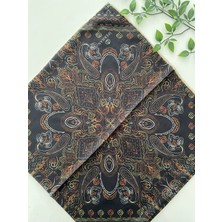 İpekhan Zen Desen Ince Pamuk Eşarp