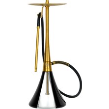 Oduman Orion Nargile - Gold Gövde-Siyah Cam