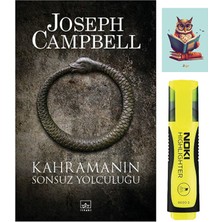 Dara Yayınları Kahramanın Sonsuz Yolculuğu - Joseph Campbell 9786053756910 Sarı Fosforlu Kalem -Not Defterli Seti