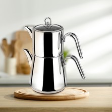 Şık ve Kullanışlı 3'lü Çaydanlık Seti, Kaliteli ve Dayanıklı Tasarım