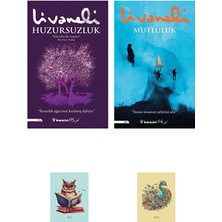 Dara Yayınları Zülfü Livaneli Kitapları - Mutluluk - Huzursuzluk Romanı (2 Not Defterli)