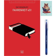 Dara Yayınları Fahrenheit 451 - 9786053757818 - Ray Bradbury - Ithaki - Pensan Büro Mavi Tükenmez Kalem