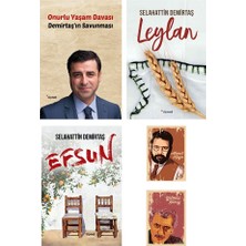 Dara Yayınları Selahattin Demirtaş'ın Savunması - Onurlu Yaşam Davası- Efsun - Leylan -( 2 Adet Not Defteri )