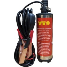 YTO 24 Volt Mazot Aktarma Dalgıç Pompa – 42 mm Damacana Tip Filtresiz – Açma/kapama Düğmeli