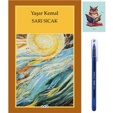 Sarı Sıcak - Yaşar Kemal - Yapı Kredi Yayınları - 9789750807473 - (Kalem ve Not Defterli)
