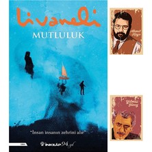 Dara Yayınları Mutluluk  Romanı - Zülfü Livaneli Kitapları - Ahmet Kaya Defterli (2 Not Defterli)