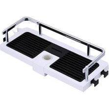 My TechCat Mytechcat® Banyo Direğine Asılabilir Köşelik Şampuanlık Sabunluk Çift Askılı Düzenleyici Raf