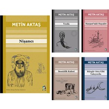 Dara Yayınları Metin Aktaş Romanı - En Çok Tercih Edilen 5 Romanı - Nişancı - Yezda - Harputtaki Hayalet (5 Kitap)