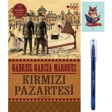Dara Yayınları Kırmızı Pazartesi - Gabriel García Márquez - Can Yayınları - Pensan Büro Mavi Tükenmez Kalem