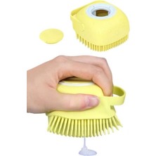 My TechCat Mytechcat® Yumuşak Silikon Malzemeli Esnek Jel Hazneli Masaj Fonksiyonlu Etkili Banyo Duş Kese Lifi