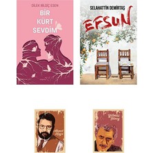 Dipnot Yayınları Efsun Selahattin Demirtaş - Bir Kürt Sevdim Romanları Seti