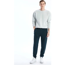 LC Waikiki Lcwaıkıkı Classic Petrol Kalın Erkek Jogger Eşofman Altı