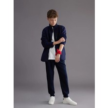 LC Waikiki Lcw Kids Lacivert Beli Lastikli Erkek Çocuk Jogger Eşofman Altı