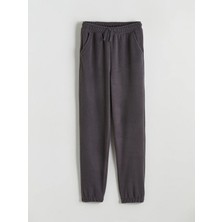 LC Waikiki Lcw Kids Antrasit Beli Lastikli Polar Erkek Çocuk Jogger Eşofman Altı