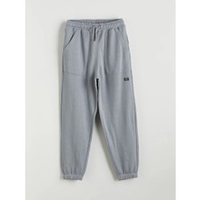 LC Waikiki Lcw Kids Gri Beli Lastikli Erkek Çocuk Jogger Eşofman Altı