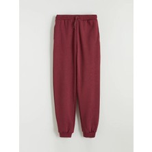 LC Waikiki Lcw Kids Mürdüm Beli Lastikli Kız Çocuk Jogger Eşofman Altı