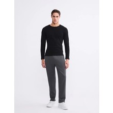 LC Waikiki Lcwaıkıkı Classic Antrasit Erkek Kalın Eşofman Altı