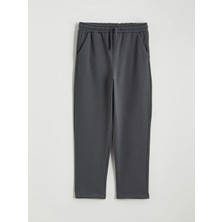 LC Waikiki Lcw Kids Antrasit Beli Lastikli Basic Erkek Çocuk Eşofman Altı