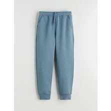 LC Waikiki Lcw Kids Indigo Beli Lastikli Erkek Çocuk Jogger Eşofman Altı