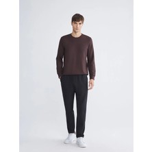 LC Waikiki Lcw Eco Siyah Standart Kalıp Erkek Eşofman Altı