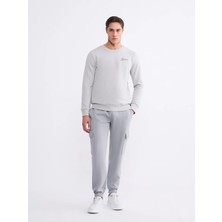 LC Waikiki Lc Waıkıkı Gri Standart Kalıp Erkek Jogger Eşofman Altı