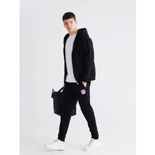 LC Waikiki Xsıde Siyah Standart Kalıp Erkek Jogger Eşofman Altı