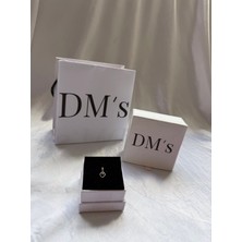 DMs Silver El Yapımı Minnak Kalp Gümüş Charm'ı