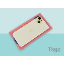 Tkgz İphone 15 PLUS Arka Pil Batarya Kapağı Kapak ( Full Kamera Lensli ) SARI