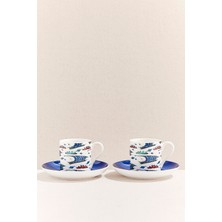 Paşabahçe Iznik Kalyon 2'li Kahve Fincan Seti