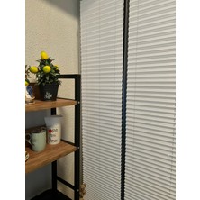 Plissechi Açık Gri  Plise Perde – Özel Ölçü, Kolay Montaj, Cam Balkon ve Pimapen Uyumlu