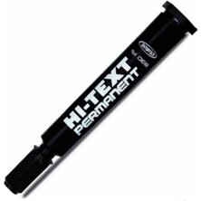 Hi-Text Hı-Text Permanent Kalem Yuvarlak Uç Siyah - 2 Adet