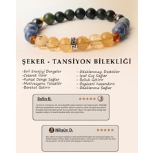 Altınsoy Tesbih %100 Doğal Taş Şeker ve Tansiyon Bilekliği