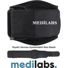 Medilabs Cırtlı Diyaliz Bası Bandı Ayarlanabilir Kompresyon
