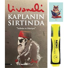 Dara Yayınları Kaplanın Sırtında - Zülfü Livaneli - Inkılap Kitabevi -Sarı Fosforlu Kalem - Not Defteri Seti